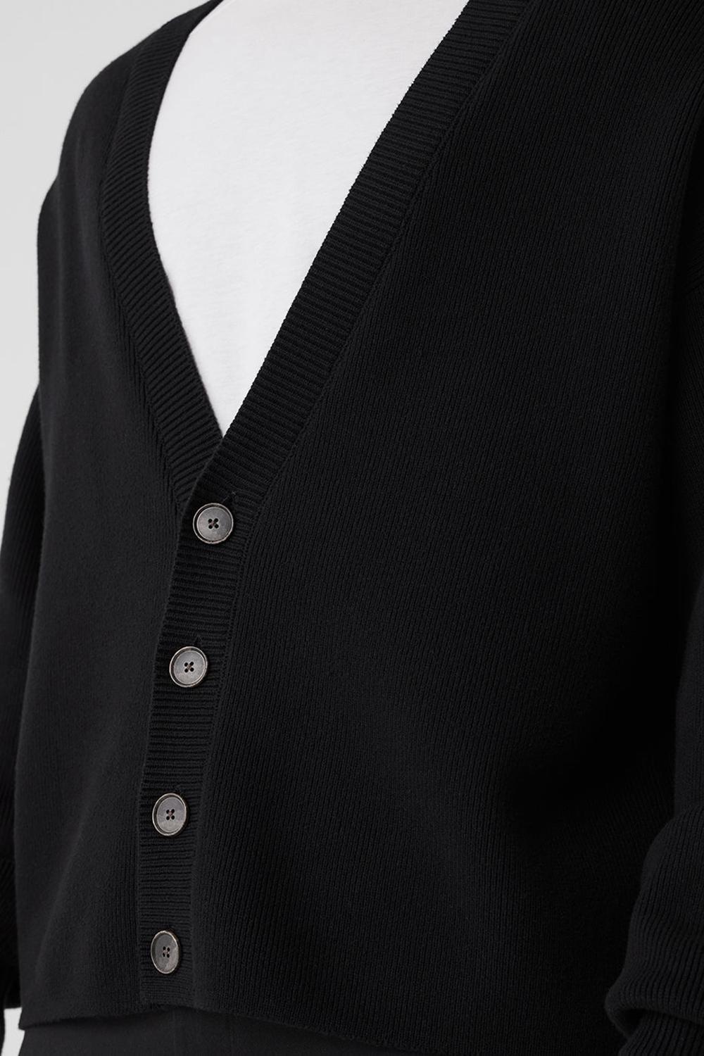 Suéteres Alo Yoga Scholar Cardigan Hombre Negras | España  LNED-51607