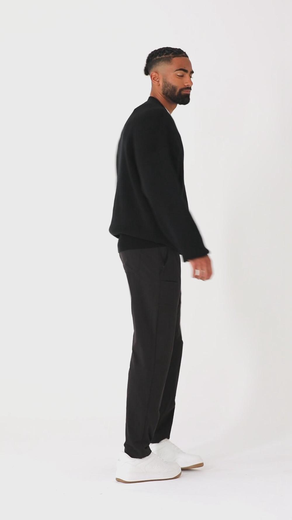 Suéteres Alo Yoga Scholar Crew Neck Hombre Espresso | España  WRAN-81975