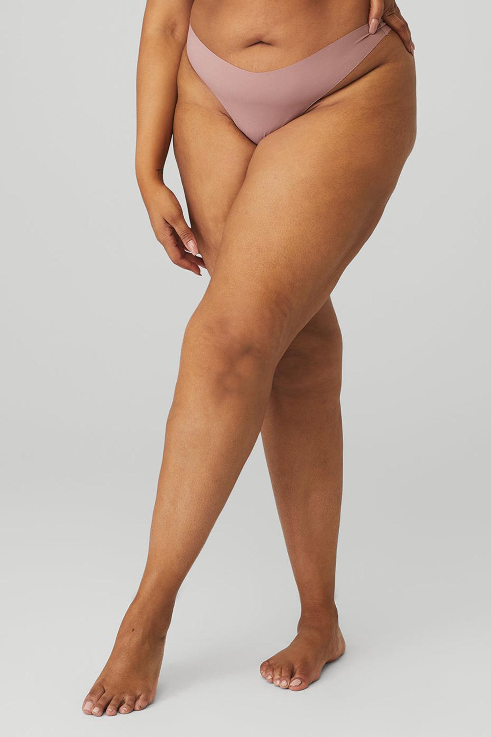 Tanga Alo Yoga Airbrush Invisible Mujer Smoky Quartz | España  JKLC-56732