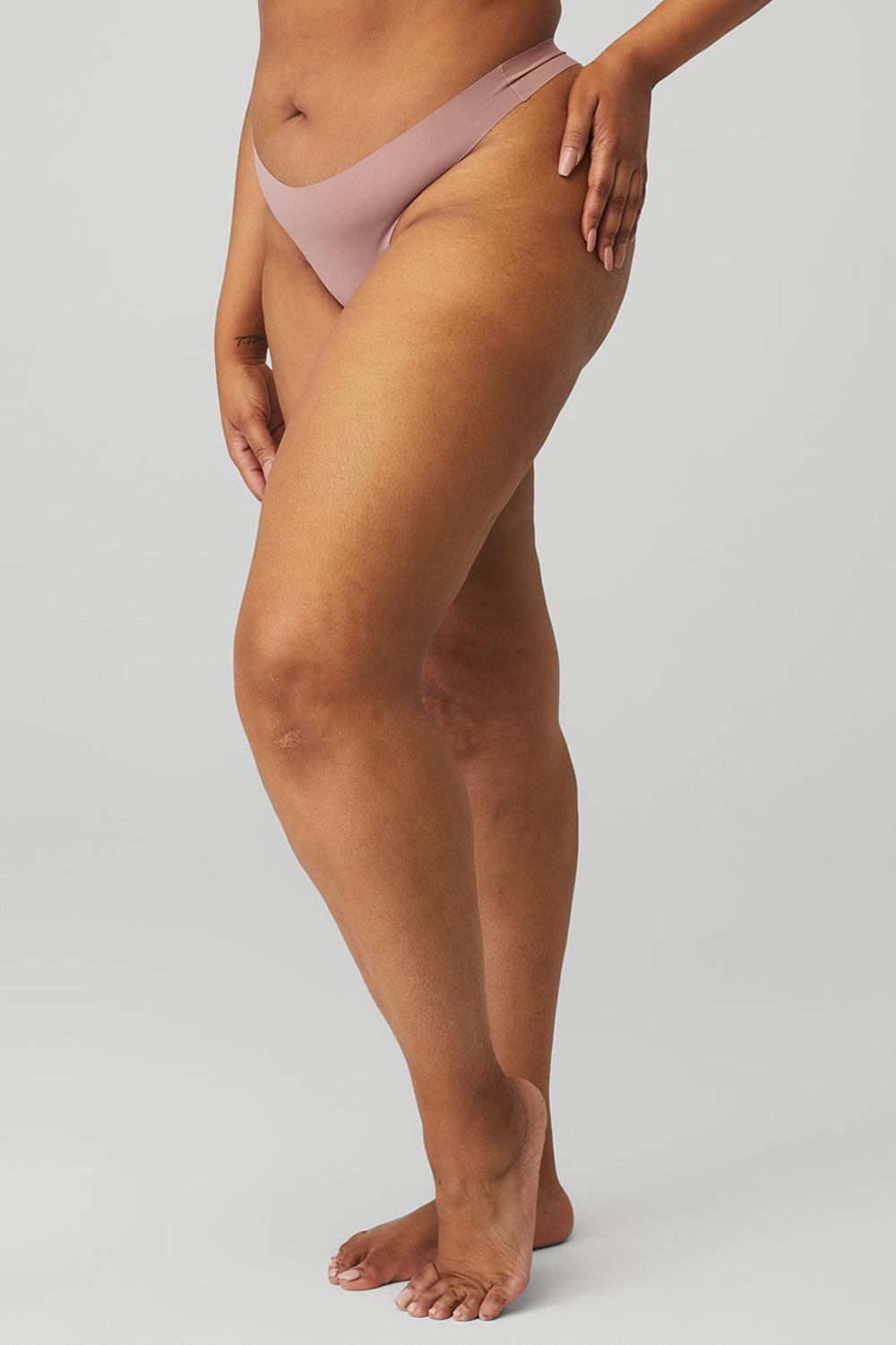 Tanga Alo Yoga Airbrush Invisible Mujer Smoky Quartz | España  JKLC-56732