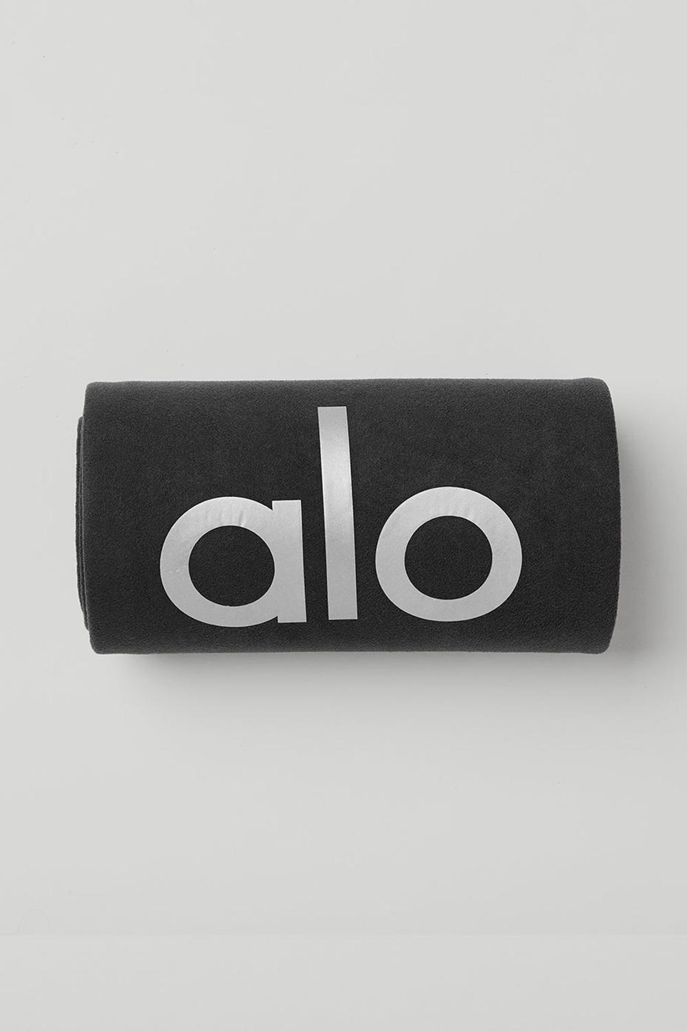 Toalla Alo Yoga Grounded No-Slip Hombre Negras | España  BLFU-60534