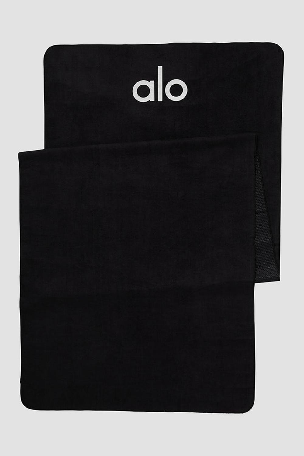 Toalla Alo Yoga Grounded No-Slip Hombre Negras | España  BLFU-60534
