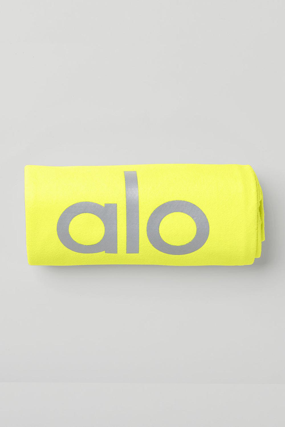 Toalla Alo Yoga Grounded No-Slip Mujer Highlighter | España  JFCU-42631