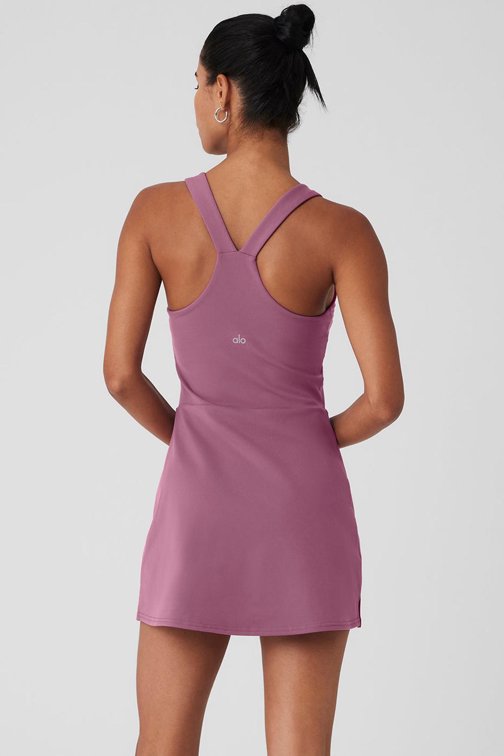 Vestido Alo Yoga Airbrush Real Mujer Soft Mulberry | España  KJNC-63921