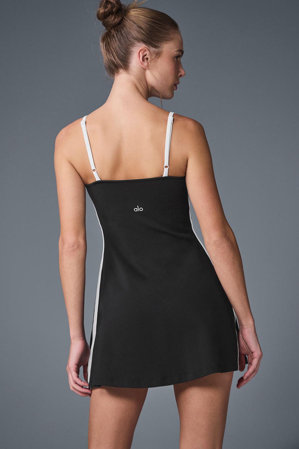 Vestido Alo Yoga Airbrush Streamlined Mujer Negras Blancas | España  RWTE-36417