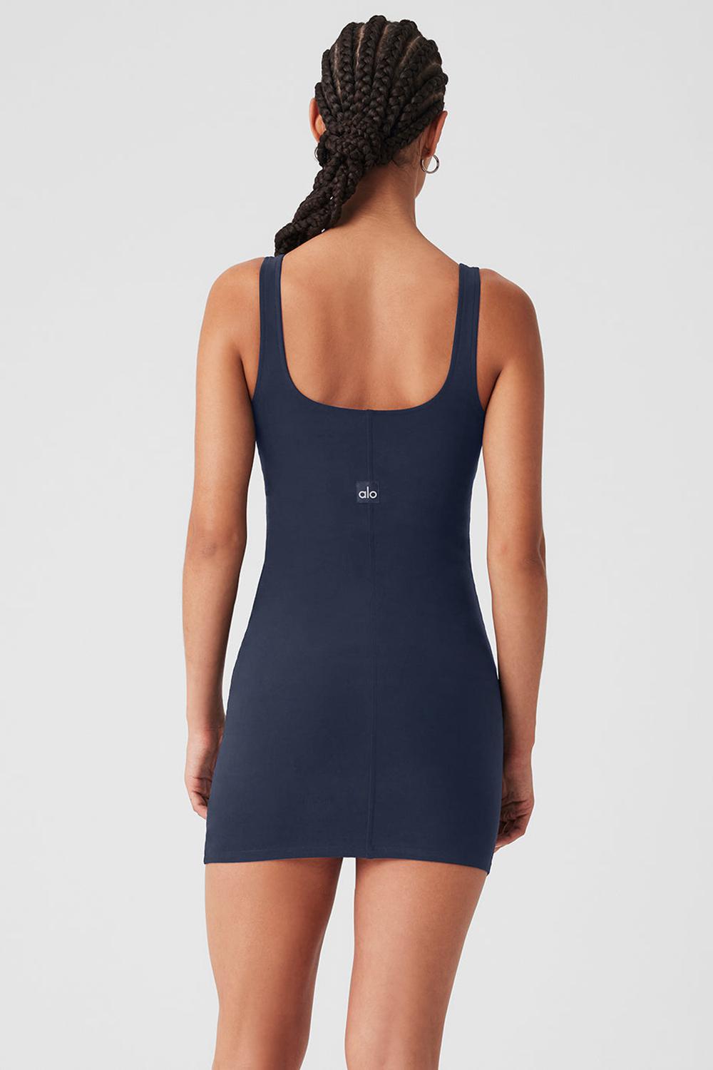 Vestido Alo Yoga Alosoft Head Start Mujer Azul Marino | España  PSDJ-94501