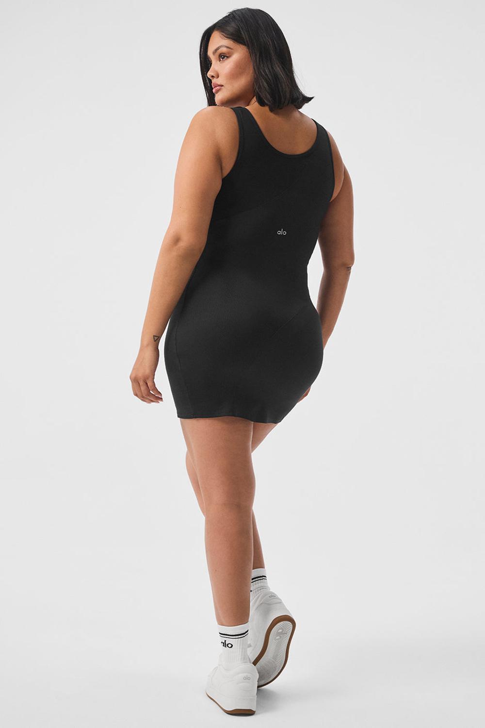 Vestido Alo Yoga Alosoft Sunbeam Mujer Negras | España  OUSD-25018