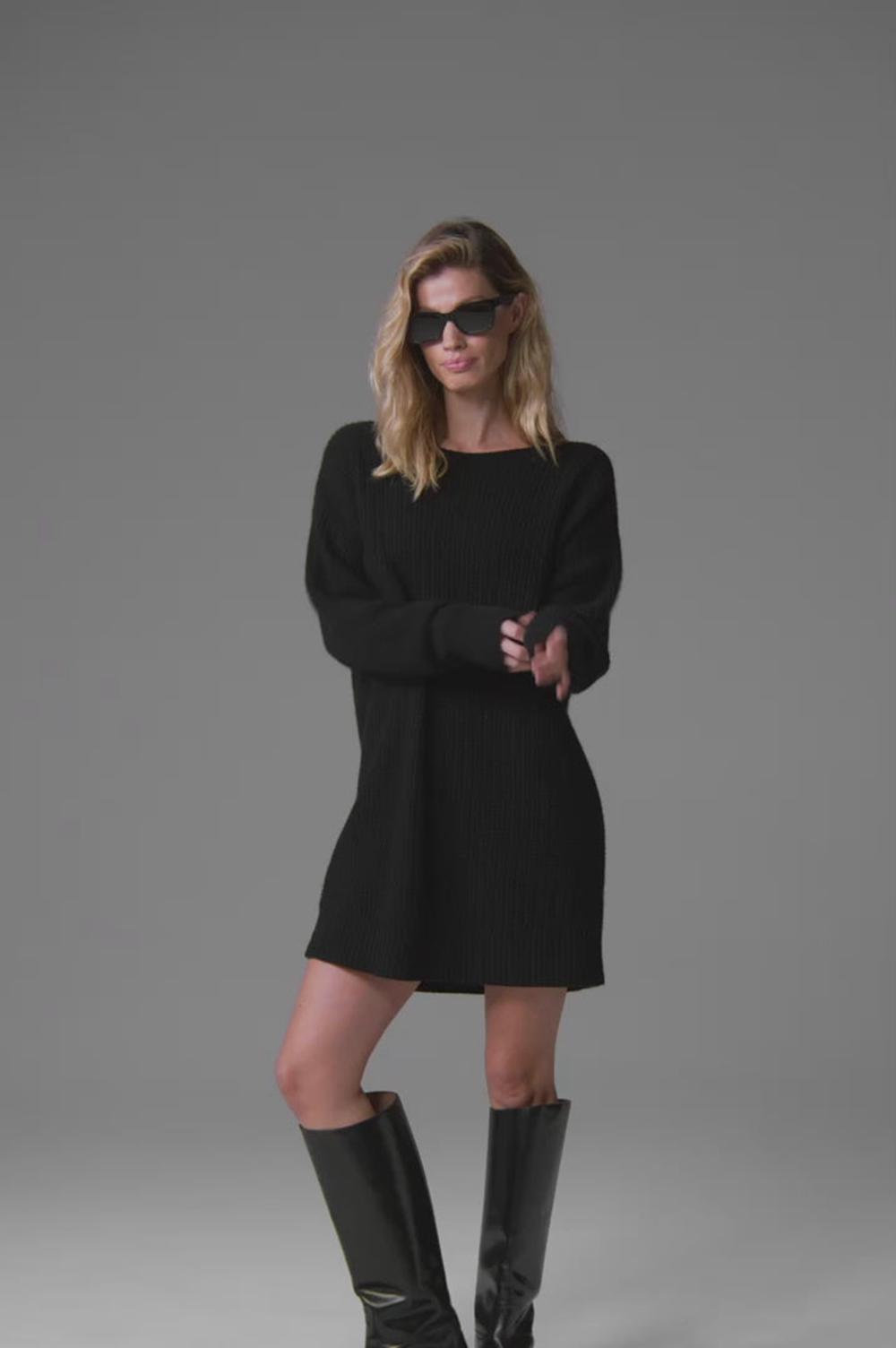 Vestido Alo Yoga Cashmere Plush Waffle Mujer Mushroom Heather | España  QWJI-74298