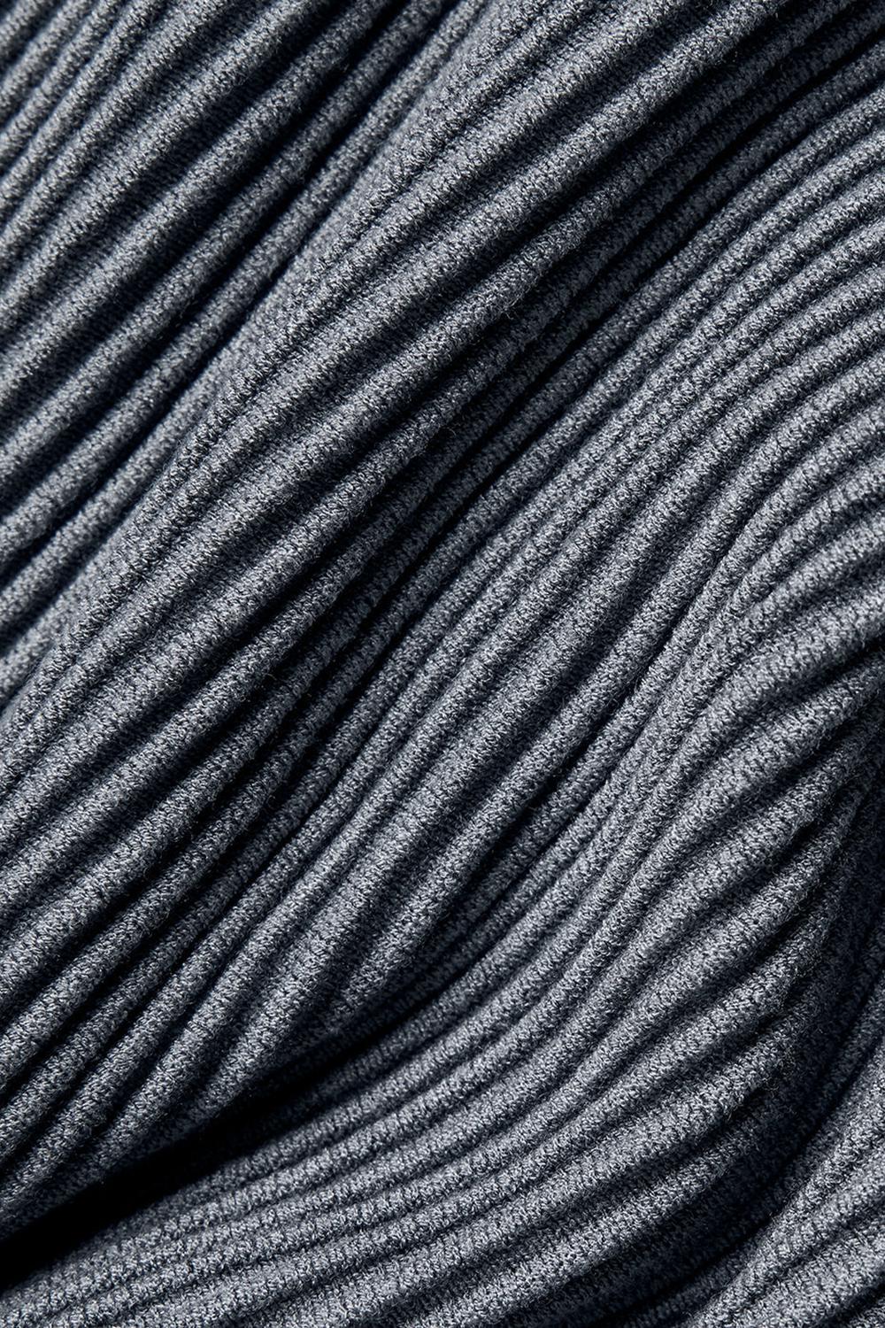 Vestido Alo Yoga Denim Knit Mini Mujer Gris | España  AUCX-40895