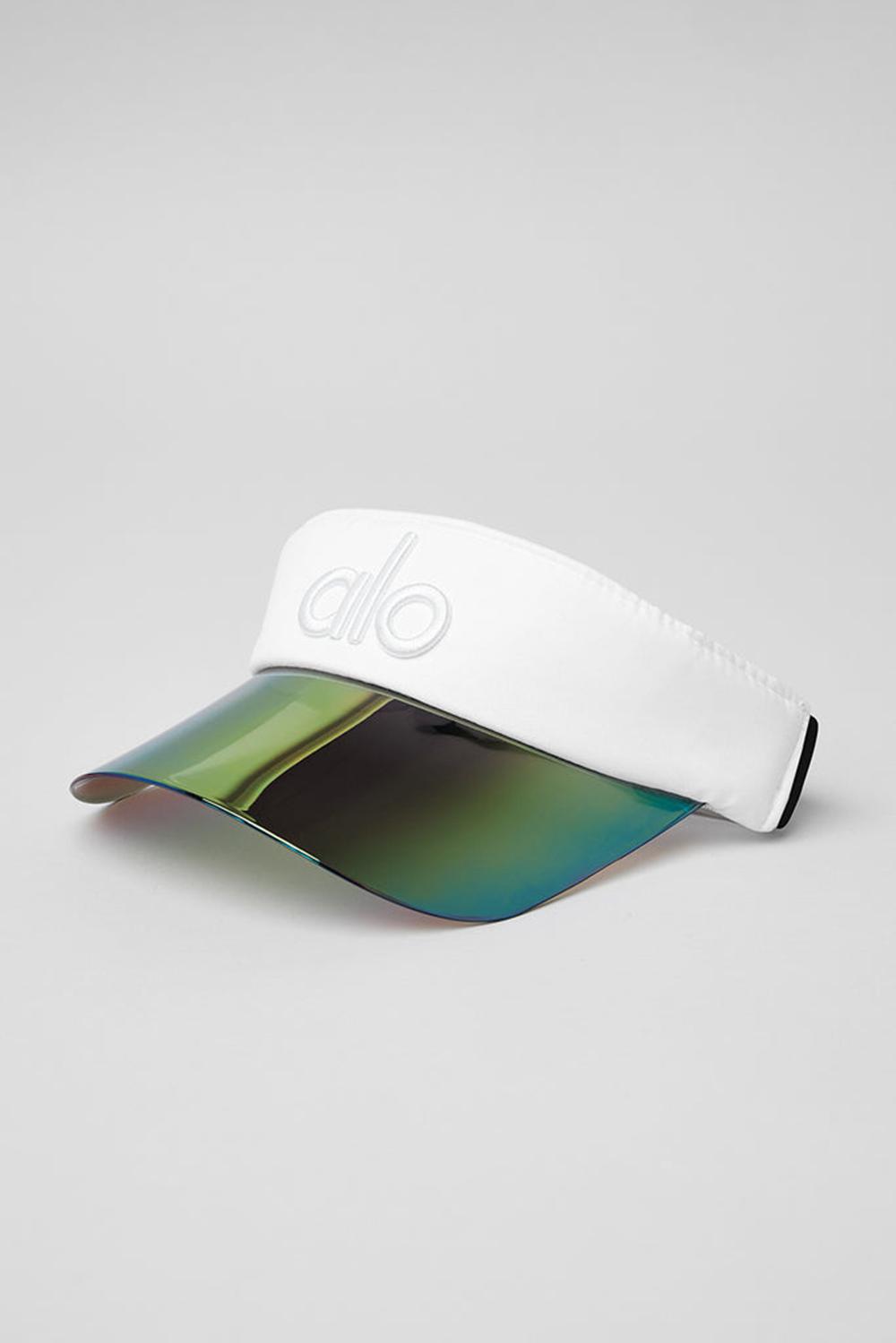 Visor Alo Yoga Airlift Solar Mujer Blancas | España  GXDJ-26974