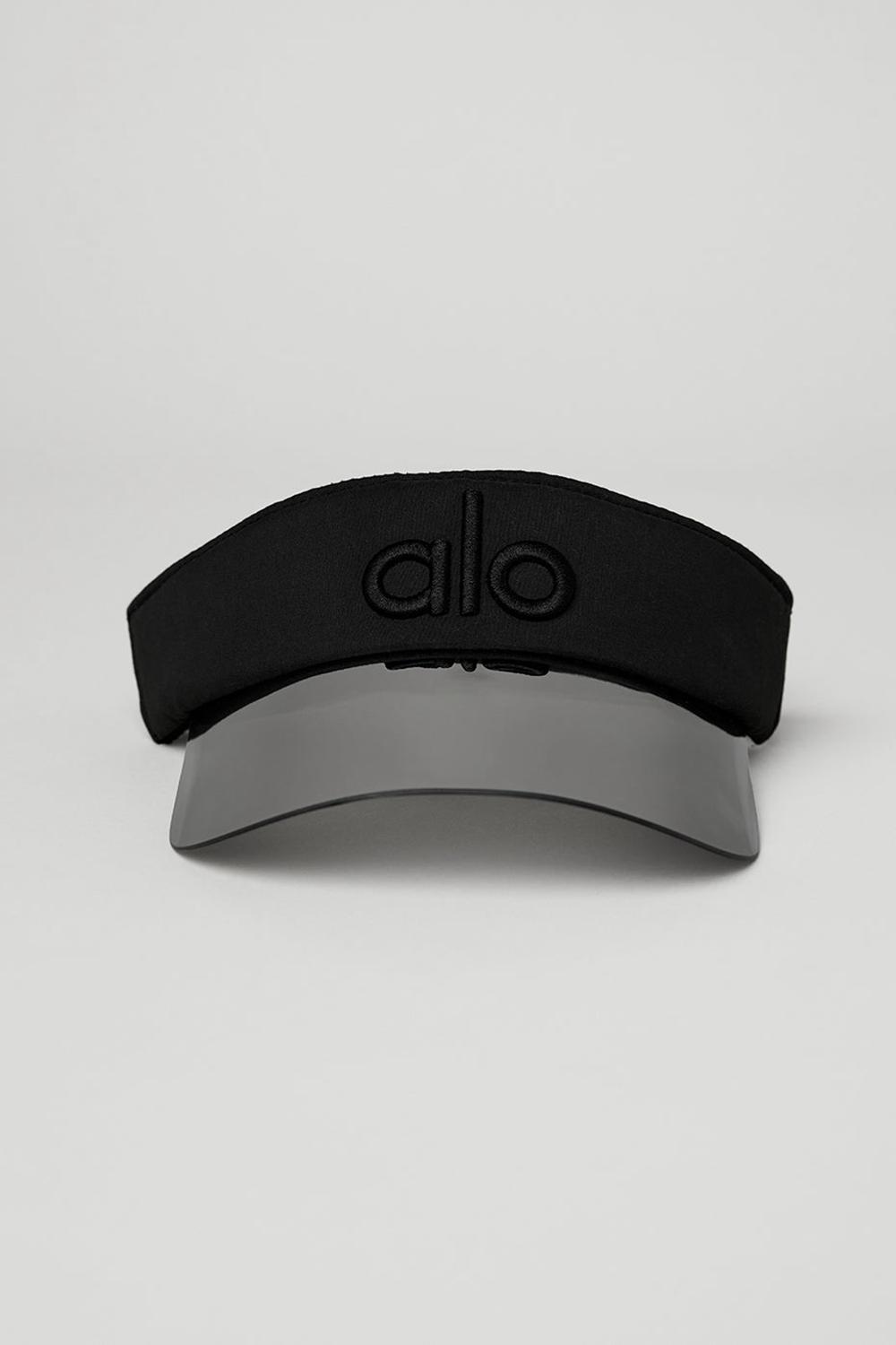 Visor Alo Yoga Airlift Solar Mujer Negras | España  DQML-60437
