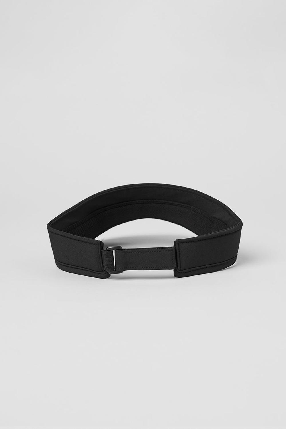 Visor Alo Yoga Performance Eclipse Hombre Negras | España  DSHM-56813