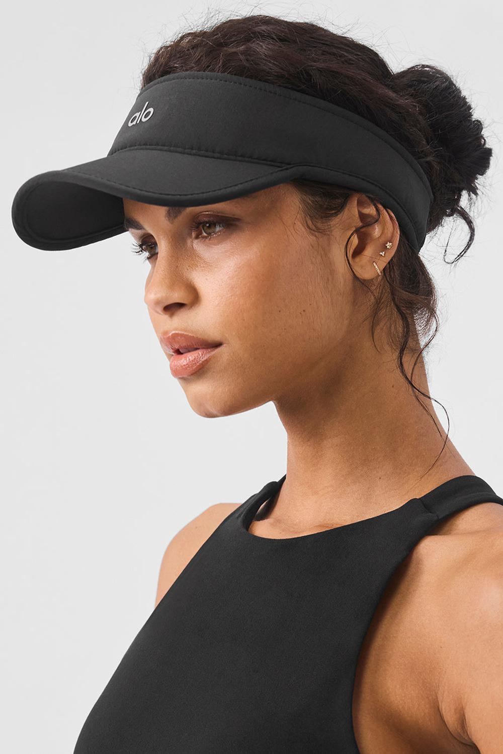 Visor Alo Yoga Performance Eclipse Hombre Negras | España  DSHM-56813
