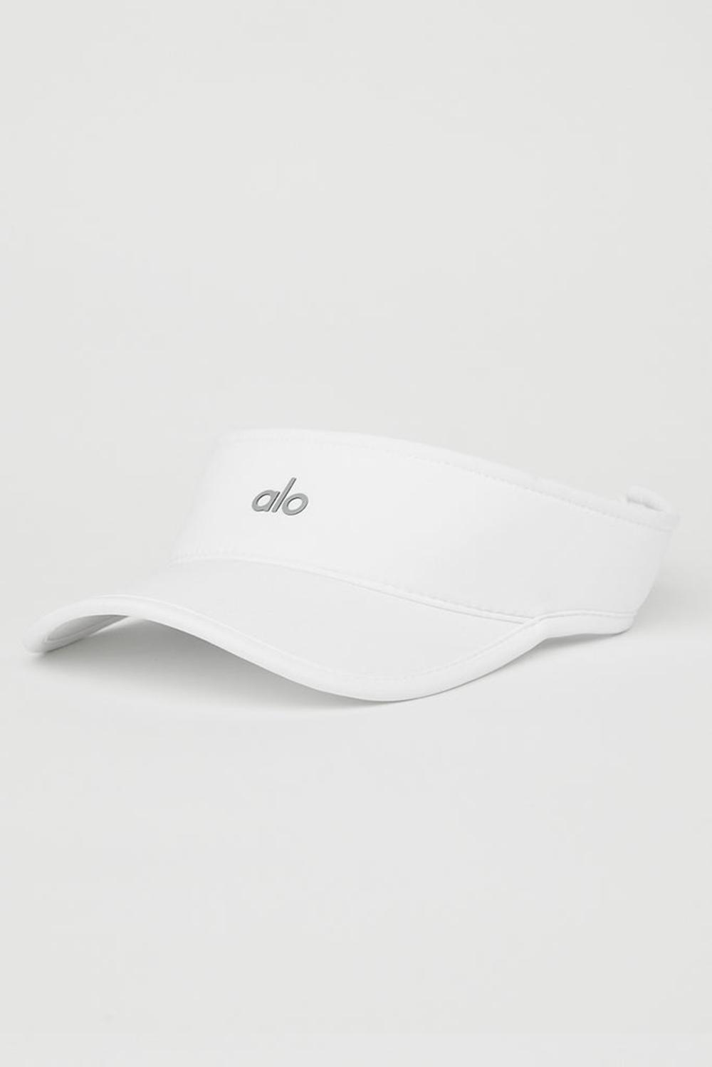 Visor Alo Yoga Performance Eclipse Hombre Blancas | España  OIRP-40836