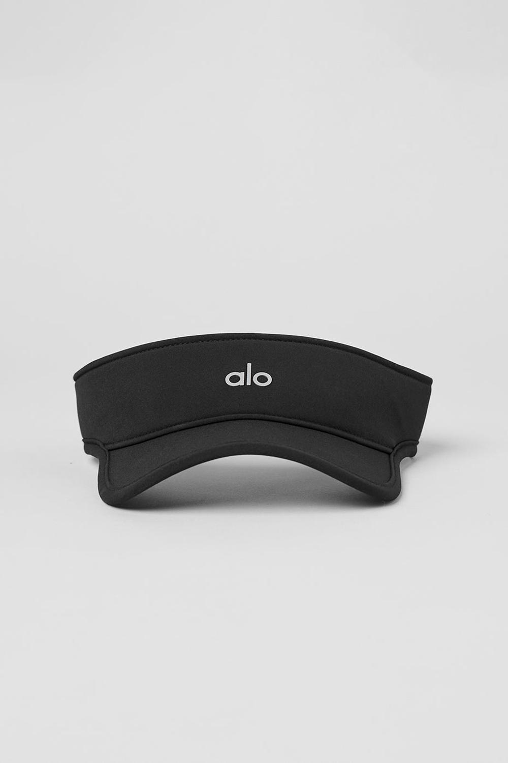 Visor Alo Yoga Performance Eclipse Mujer Negras | España  PIJT-08972