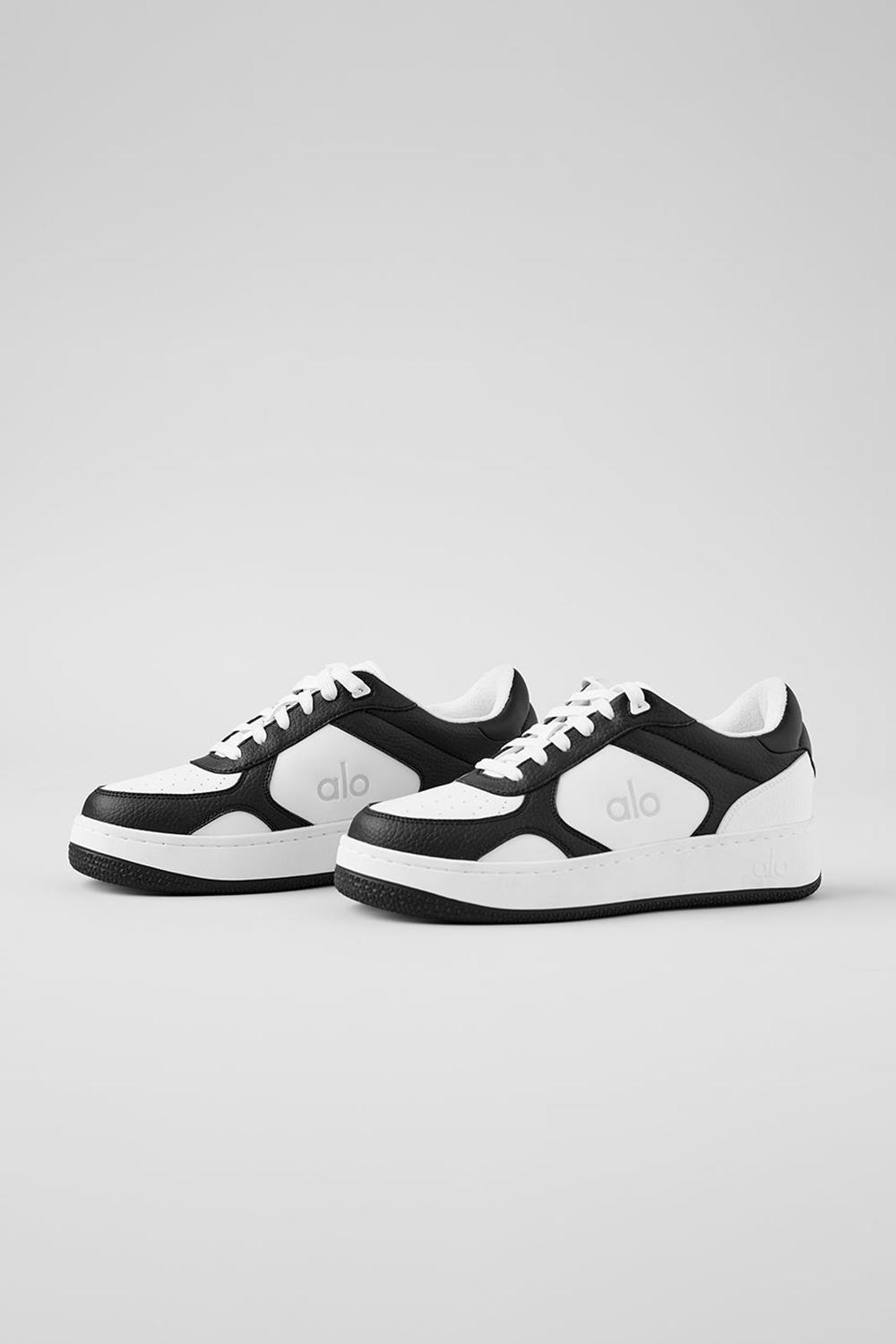 Zapatillas Alo Yoga Recovery Mode Hombre Negras Blancas | España  QBDE-59243