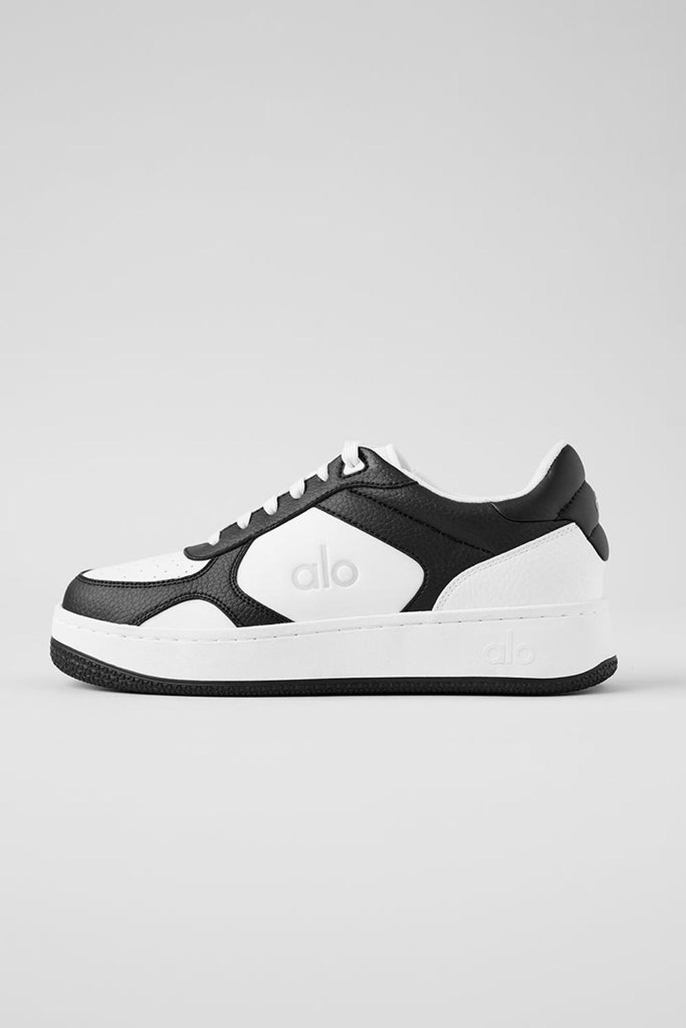 Zapatillas Alo Yoga Recovery Mode Hombre Negras Blancas | España  QBDE-59243