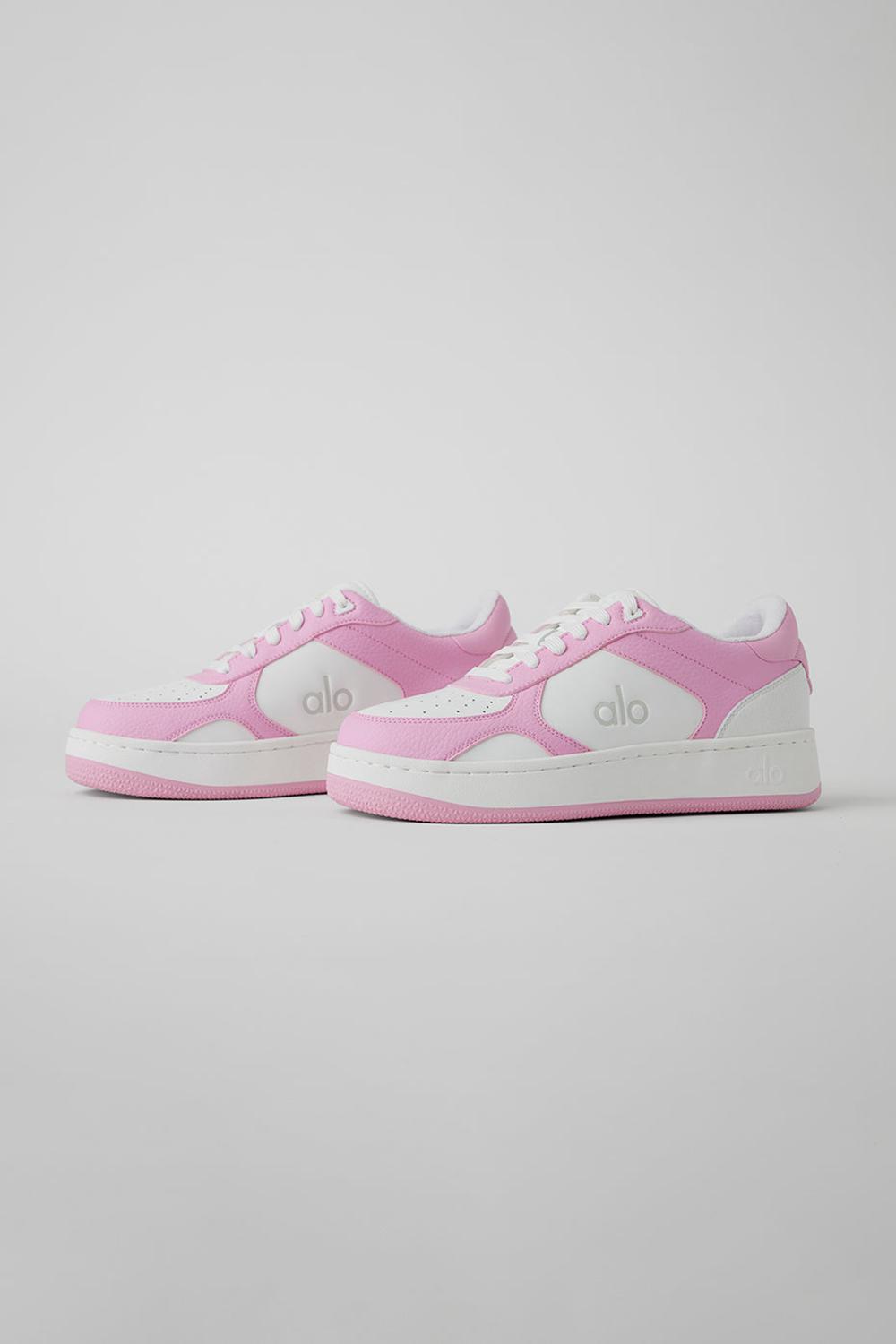 Zapatillas Alo Yoga Recovery Mode Hombre Rosas Blancas | España  IQAK-46951