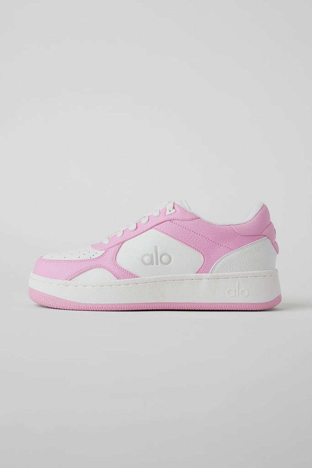 Zapatillas Alo Yoga Recovery Mode Hombre Rosas Blancas | España  IQAK-46951