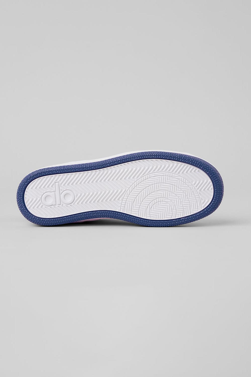 Zapatillas Alo Yoga Recovery Mode Mujer Azul Marino Blancas | España  WLBR-92815